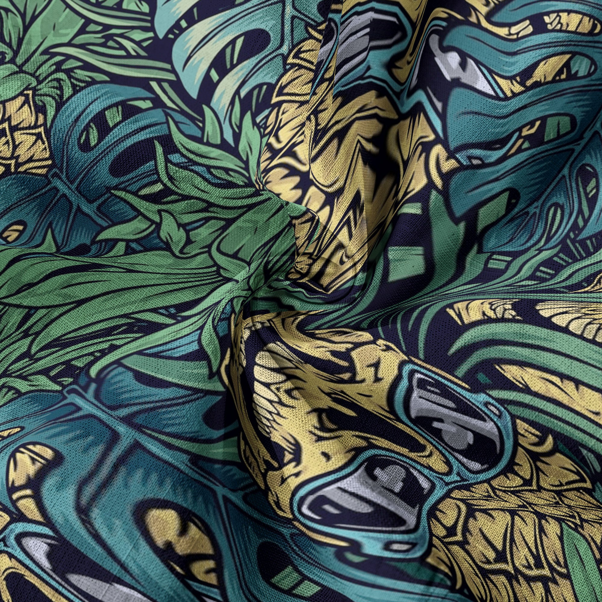 Pineapple Hawaiian Shirt, Aloha Pattern Hawaiian Shirt - The Palmix