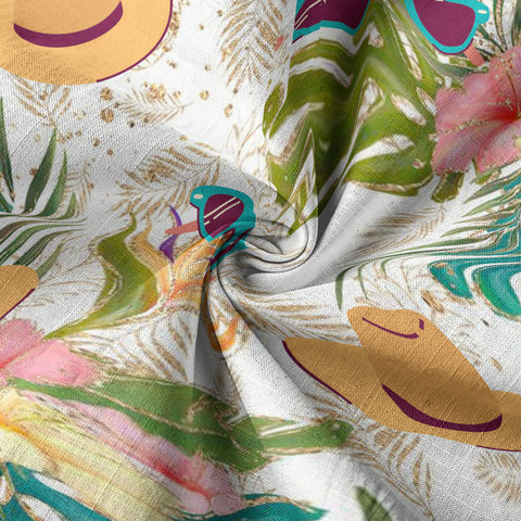 Sunset Summer Hawaiian Shirt, Beach Tropical Hawaiian Shirt - The Palmix