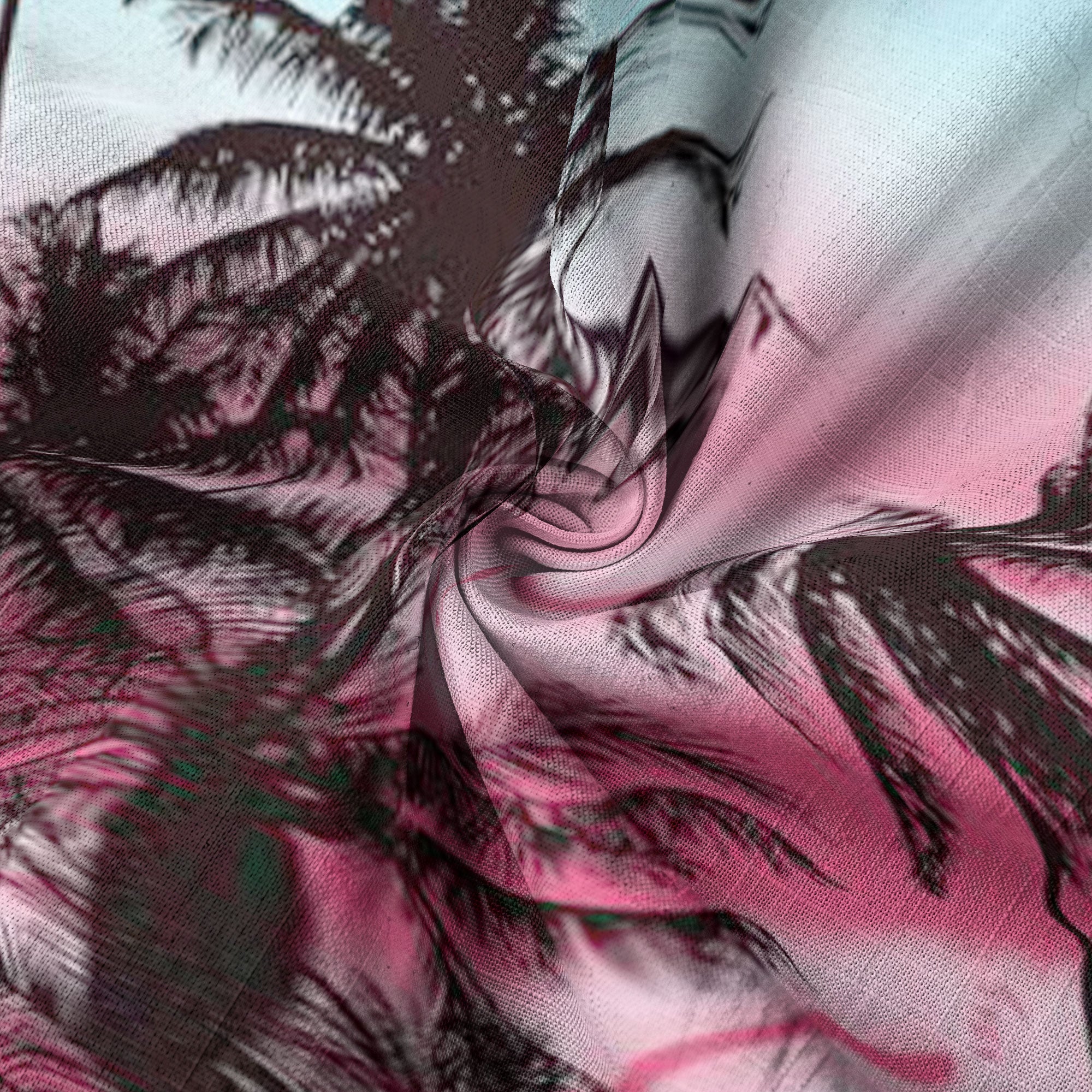 Coconut Trees Pattern Hawaii Shirt, Summer Beach Shirt - The Palmix