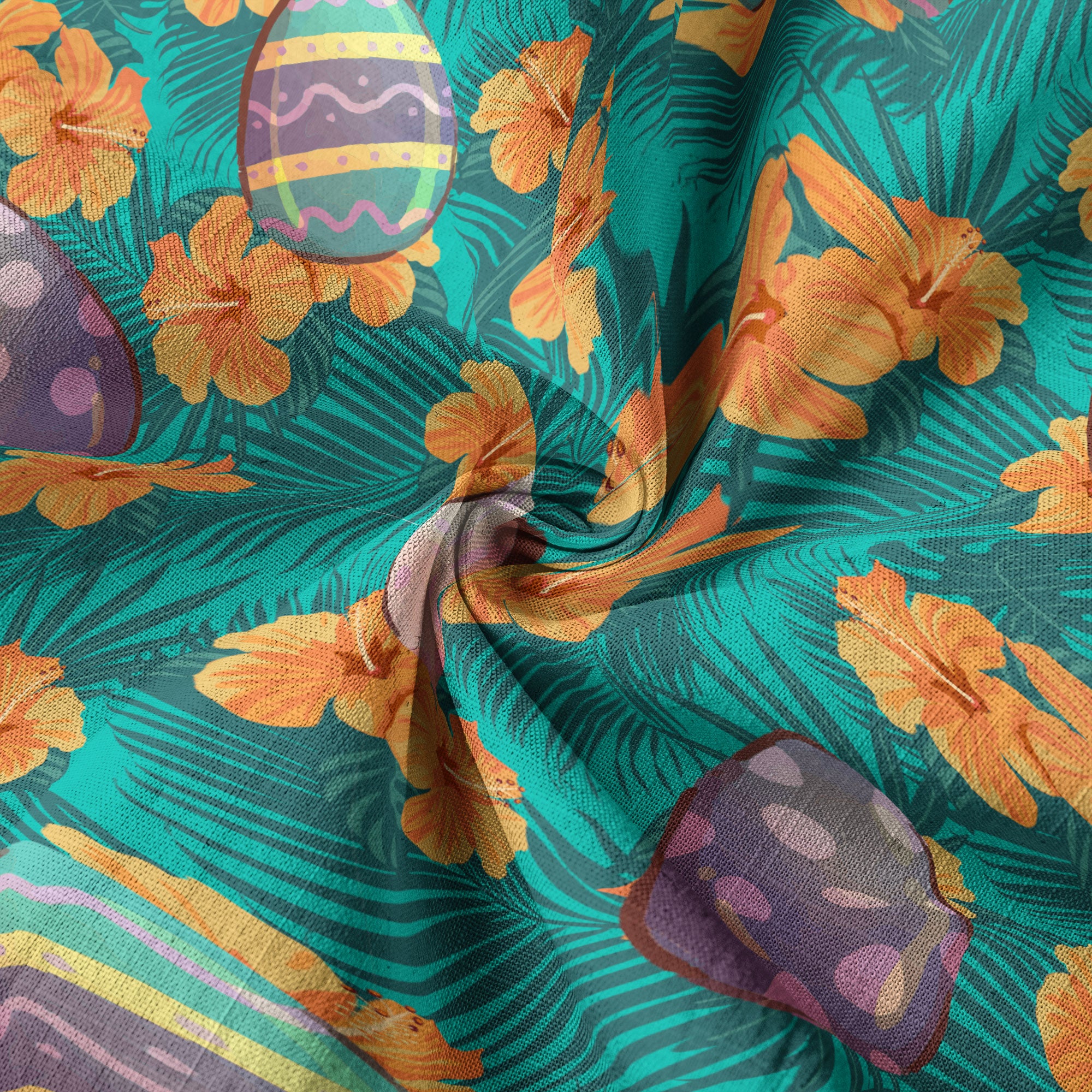 Easter Dinosaur Hawaiian Shirt Men Women Kid Youth, Bunny Dinosaur And Easter Eggs Shirt - The Palmix