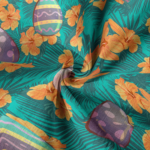 Easter Dinosaur Hawaiian Shirt Men Women Kid Youth, Bunny Dinosaur And Easter Eggs Shirt - The Palmix