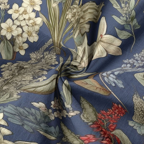 Classic Botanical Print Aloha Hawaiian Shirt – Old-School Island Vibes Hawaii Shirt - The Palmix