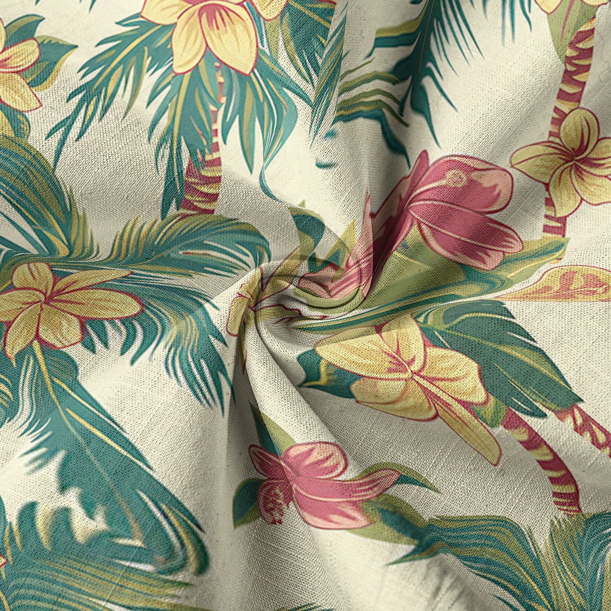 Retro Aloha Flowers Hawaii Shirt, Floral Pattern Hawaiian Shirt - The Palmix