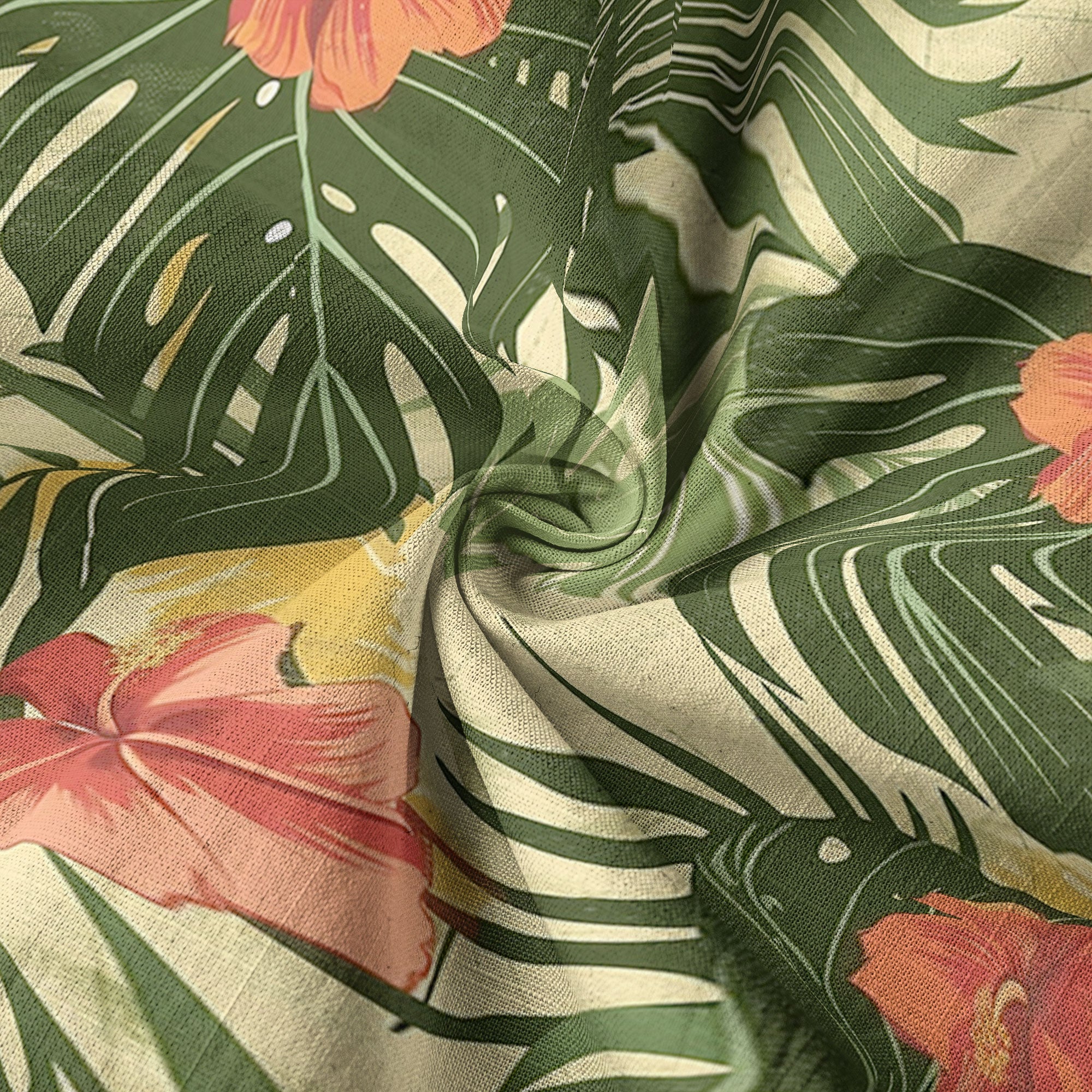 Vintage Aloha Flower Hawaii Shirt, Floral Pattern Hawaiian Shirt for Men - The Palmix