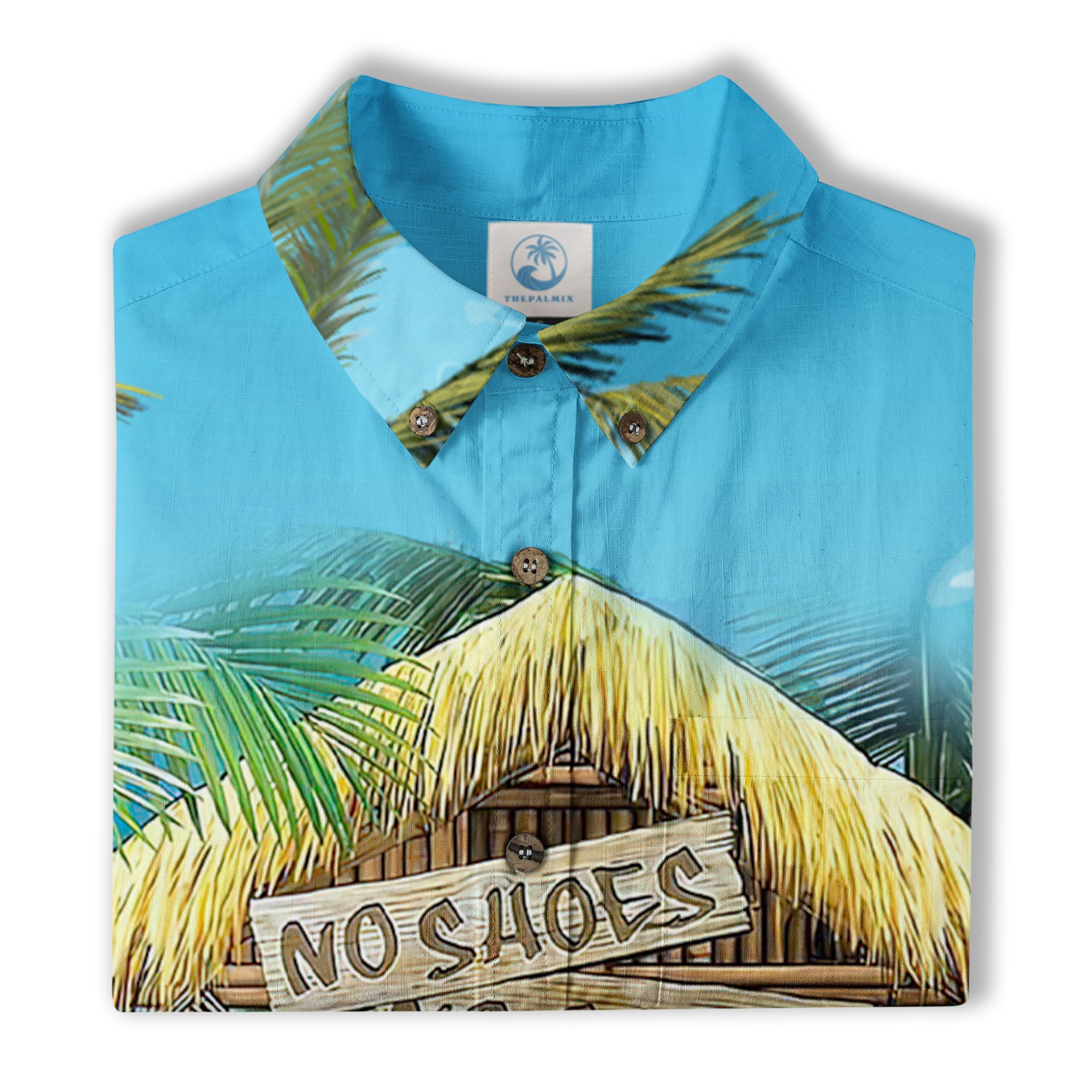 No Shoes No Shirt No Problem Parrot Hawaiian Shirt, Parrot Hawaiian Shirt, Parrot Summer Hawaiian Aloha Shirt - The Palmix