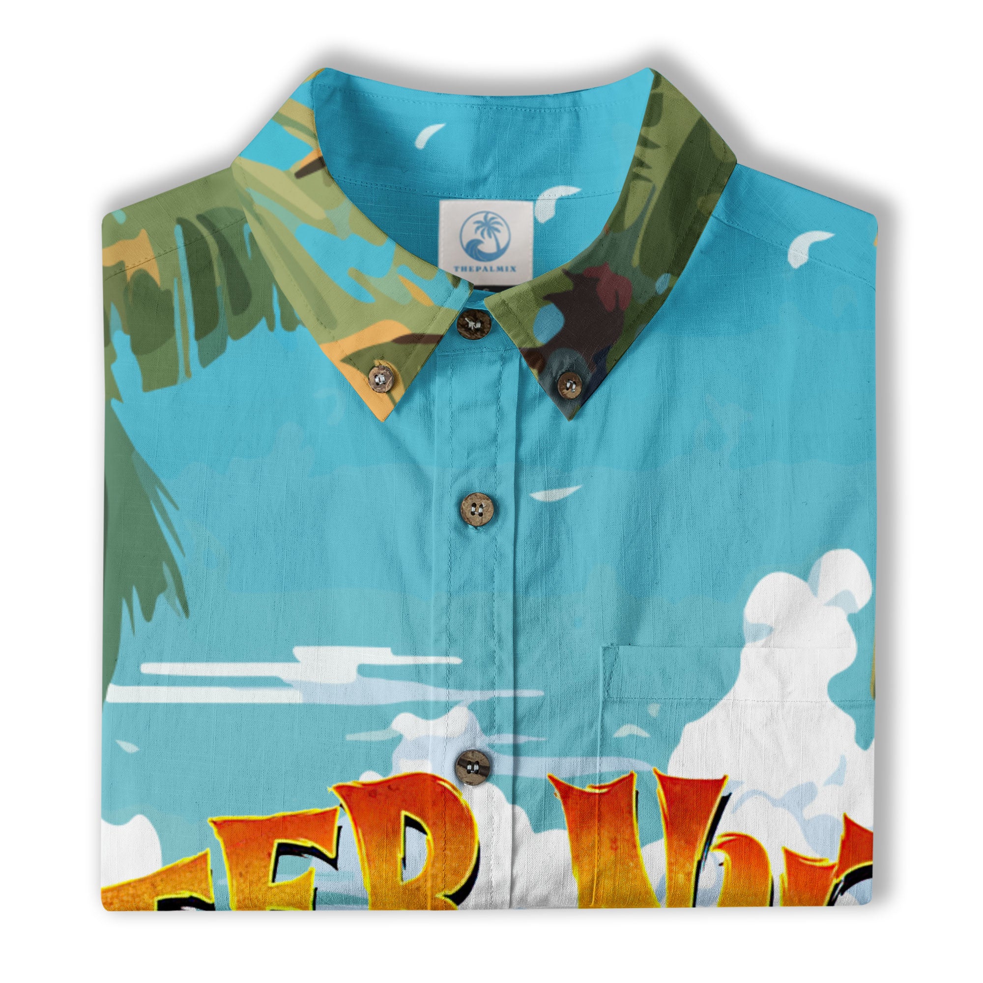 Beer Nuts Parrot Hawaiian Shirt for Men, Parrot Aloha Button Down Shirt - The Palmix