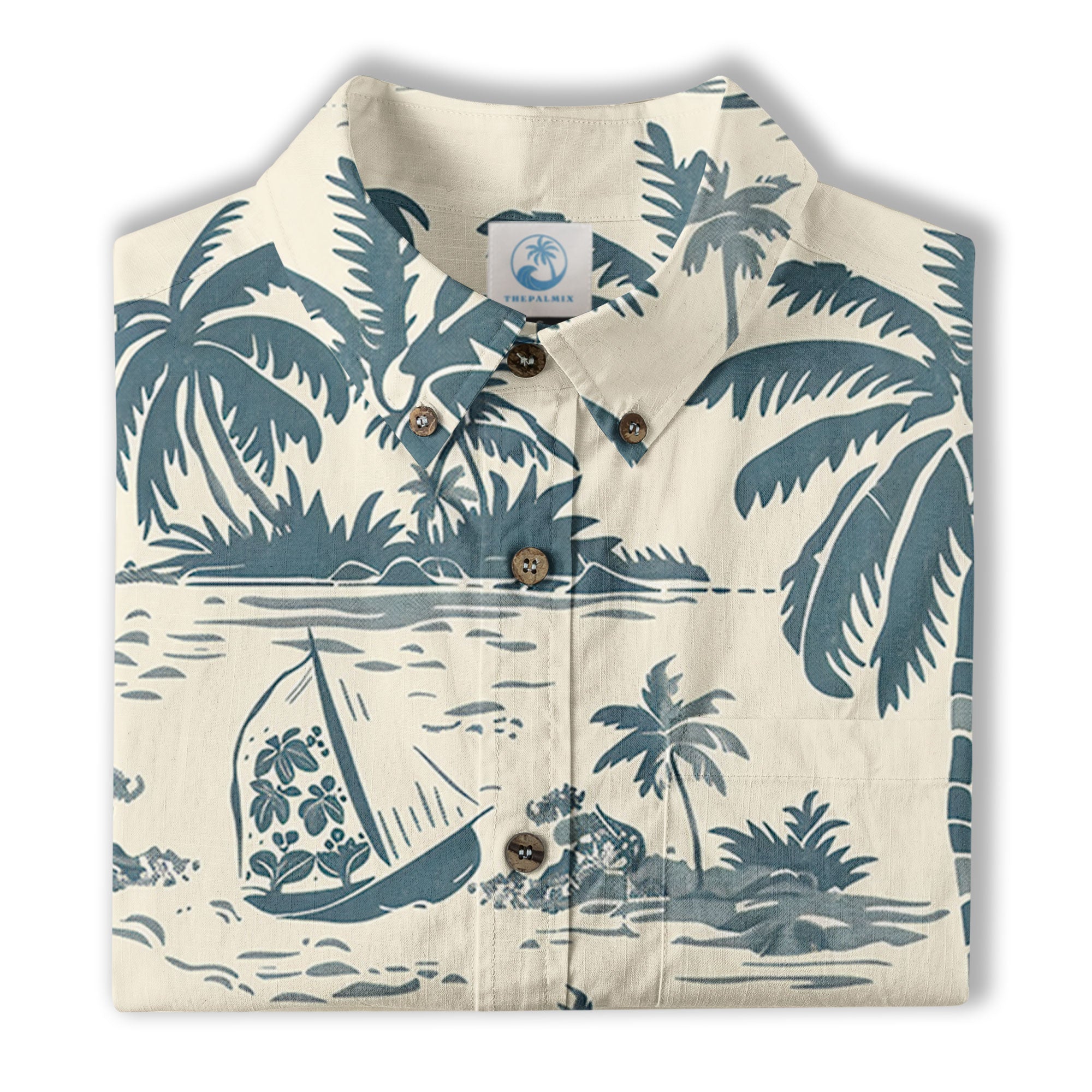 Retro Aloha Flowers Hawaii Shirt, Floral Pattern Hawaiian Shirt - The Palmix
