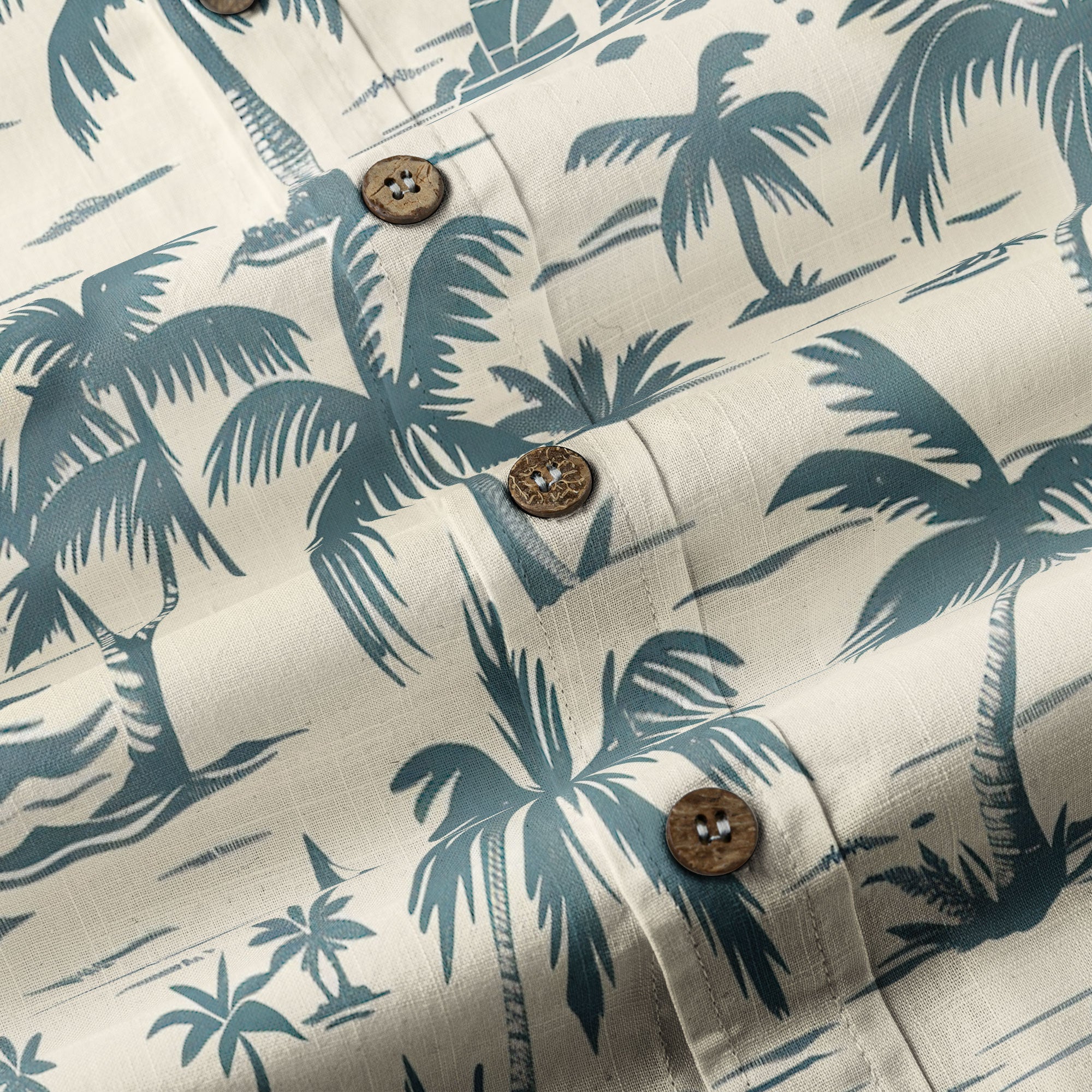 Vintage Aloha Hibiscus Flowers Hawaii Shirt, Floral Hawaiian Button Down Shirt for Men - The Palmix