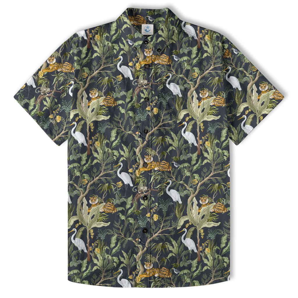 Tropical Jungle Hawaiian Shirt - The Palmix