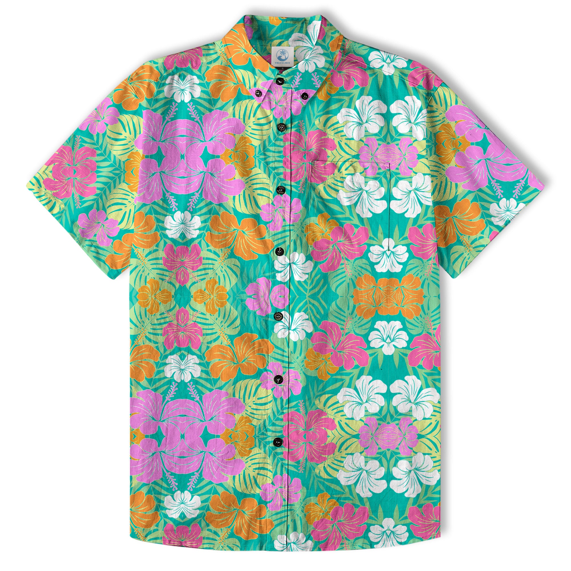 Aloha Flowers Hawaii Shirt, Hibiscus Hawaii Shirt - The Palmix