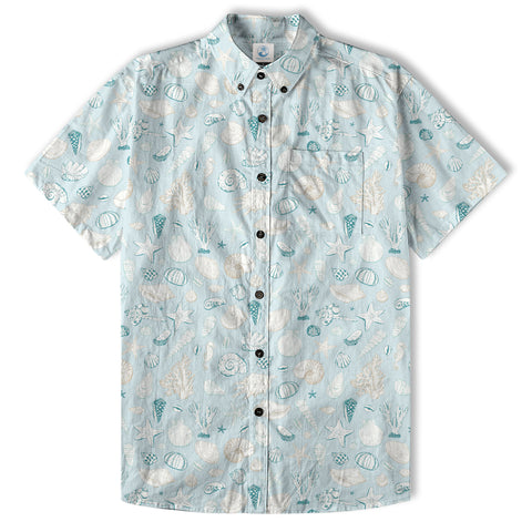 Ocean Animals Hawaiian Shirt for Men Women, Sea Life Aloha Hawaiian Shirt - The Palmix