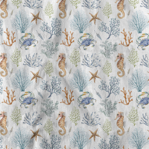 Ocean Animals Hawaiian Button Up Shirt, Optopus Summer Beach Shirt - The Palmix