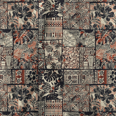 Retro Polynesian Flowers Hawaii Shirt, Aloha Pattern Hawaii Shirt - The Palmix