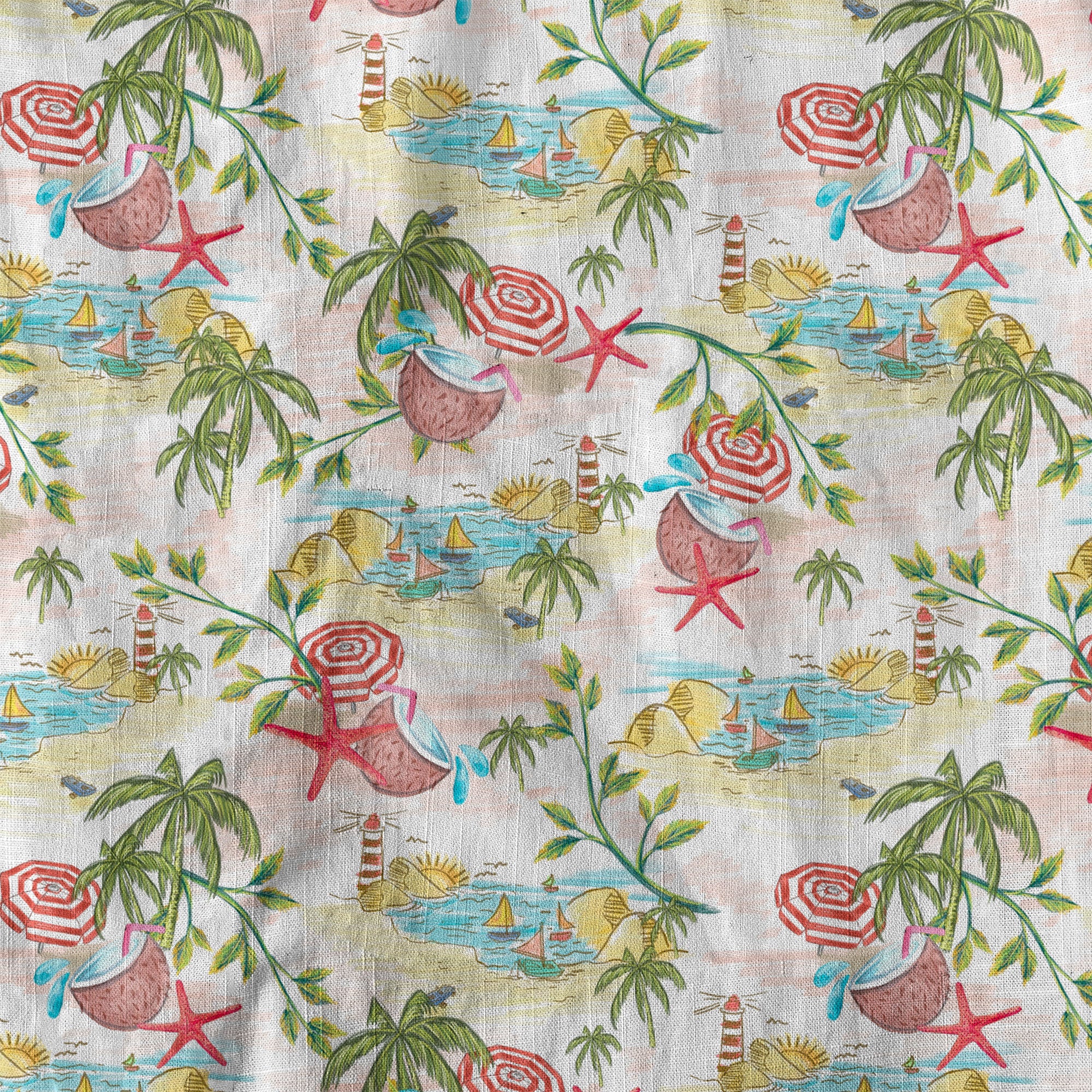 Summer Beach Flowers Hawaii Shirt, Aloha Pattern Hawaii Shirt - The Palmix