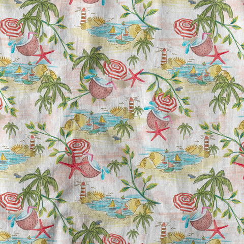 Summer Beach Flowers Hawaii Shirt, Aloha Pattern Hawaii Shirt - The Palmix