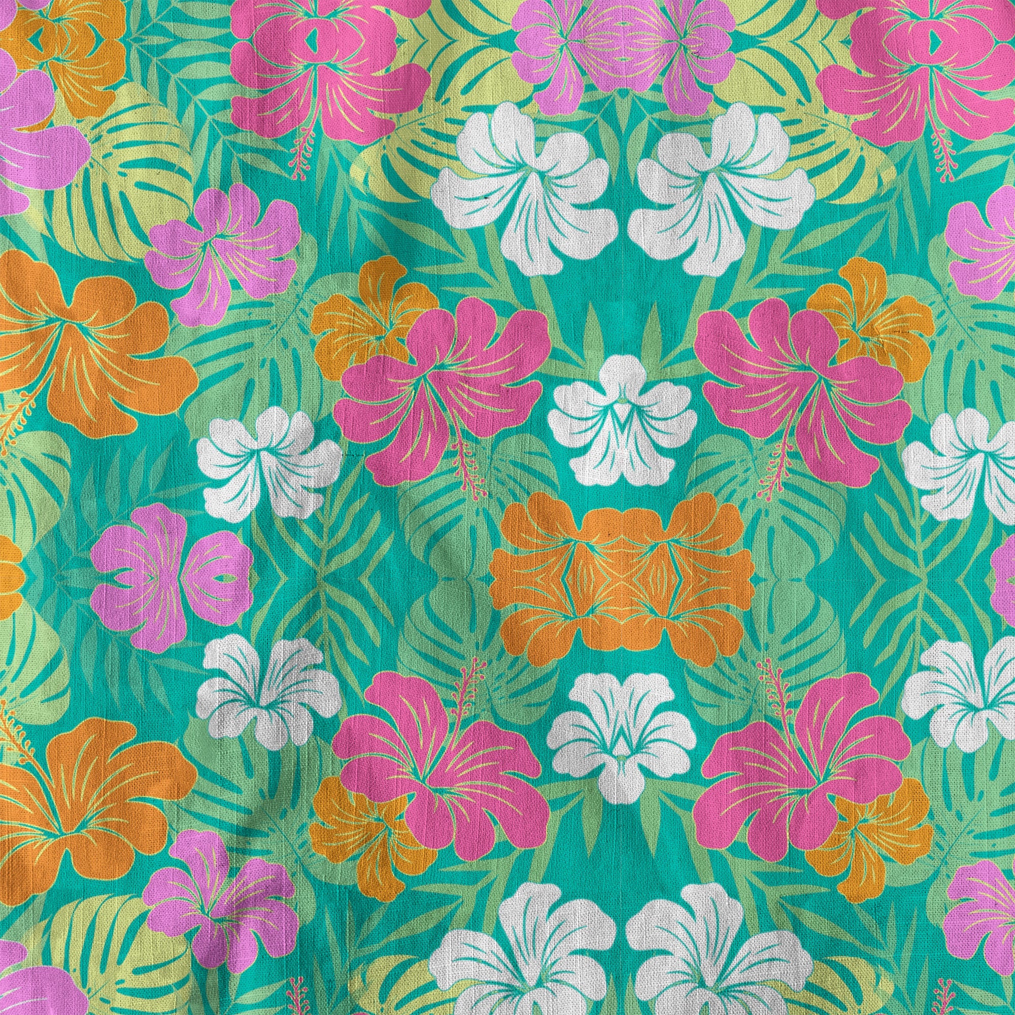 Aloha Flowers Hawaii Shirt, Hibiscus Hawaii Shirt - The Palmix