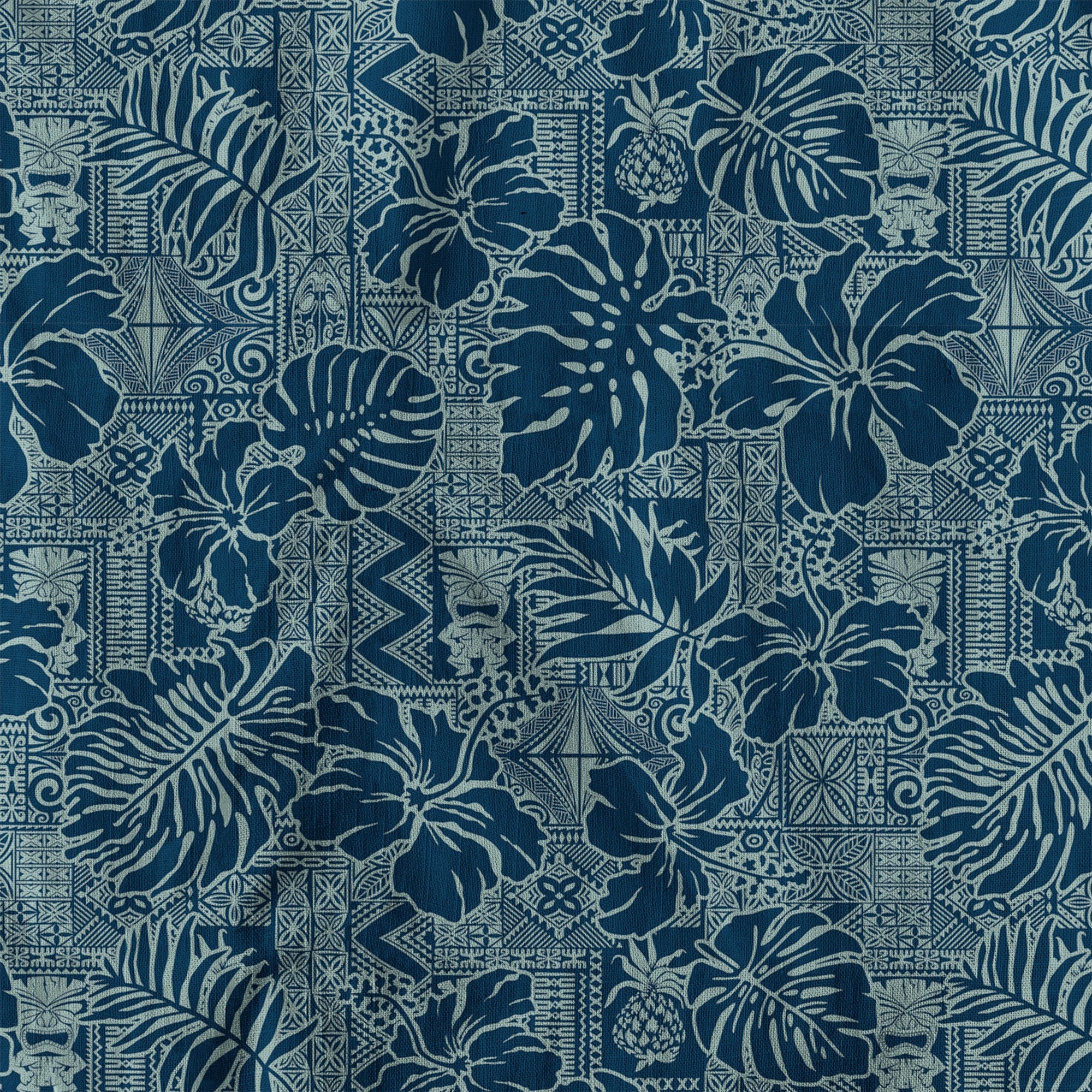 Vintage Hawaiian Style Pattern Hawaii Shirt, Hibiscus Hawaii Shirt - The Palmix