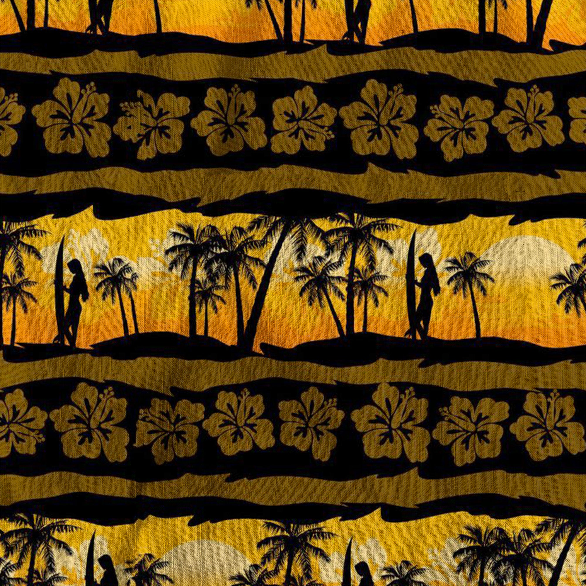 Vintage Sunset Hawaii Shirt for Men, Aloha Pattern Hawaii Shirt - The Palmix