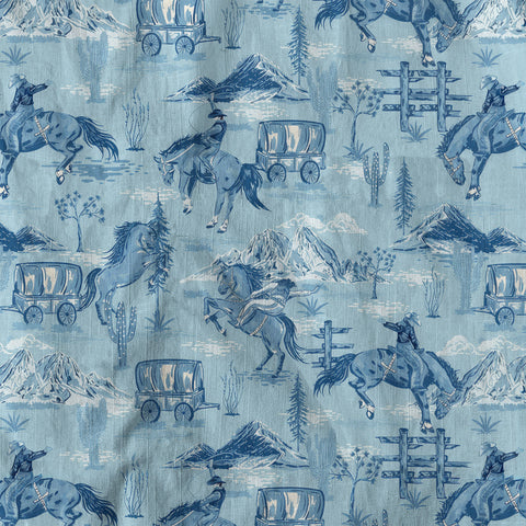 Horses Running Desert Western Hawaiian Shirt Desert Summer Beach Aloha Shirt - The Palmix