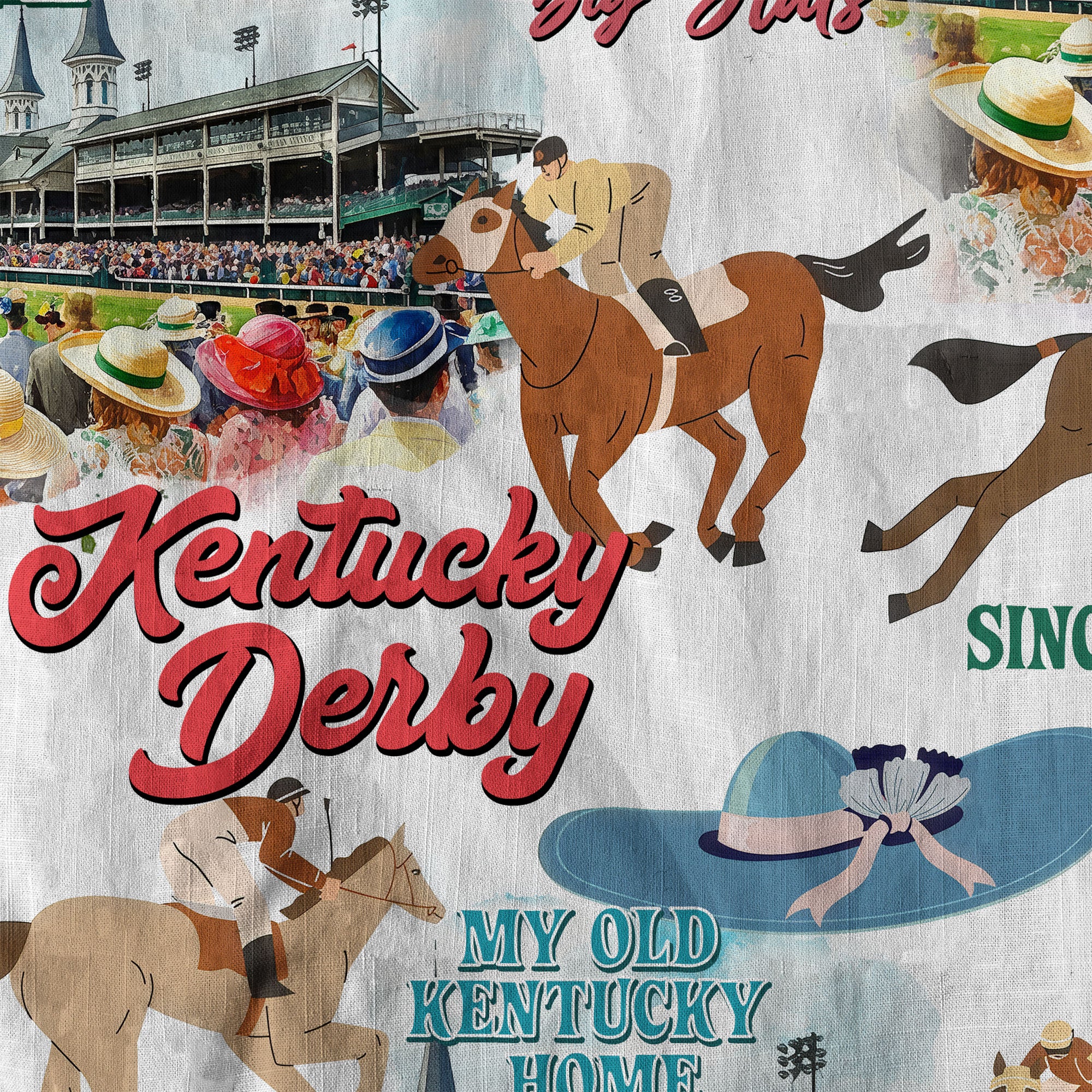 2025 Kentucky Derby Hawaiian Shirt KY Churchill Downs Derby Day Gifts - The Palmix