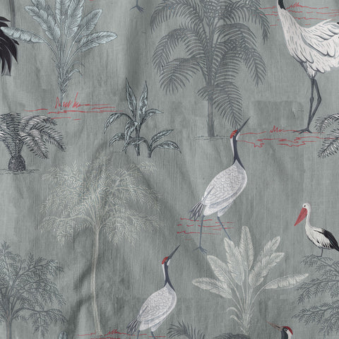 Tropical Birds in Exotic Flowers Wildlife and Plants Floral Colorful Shirt - The Palmix