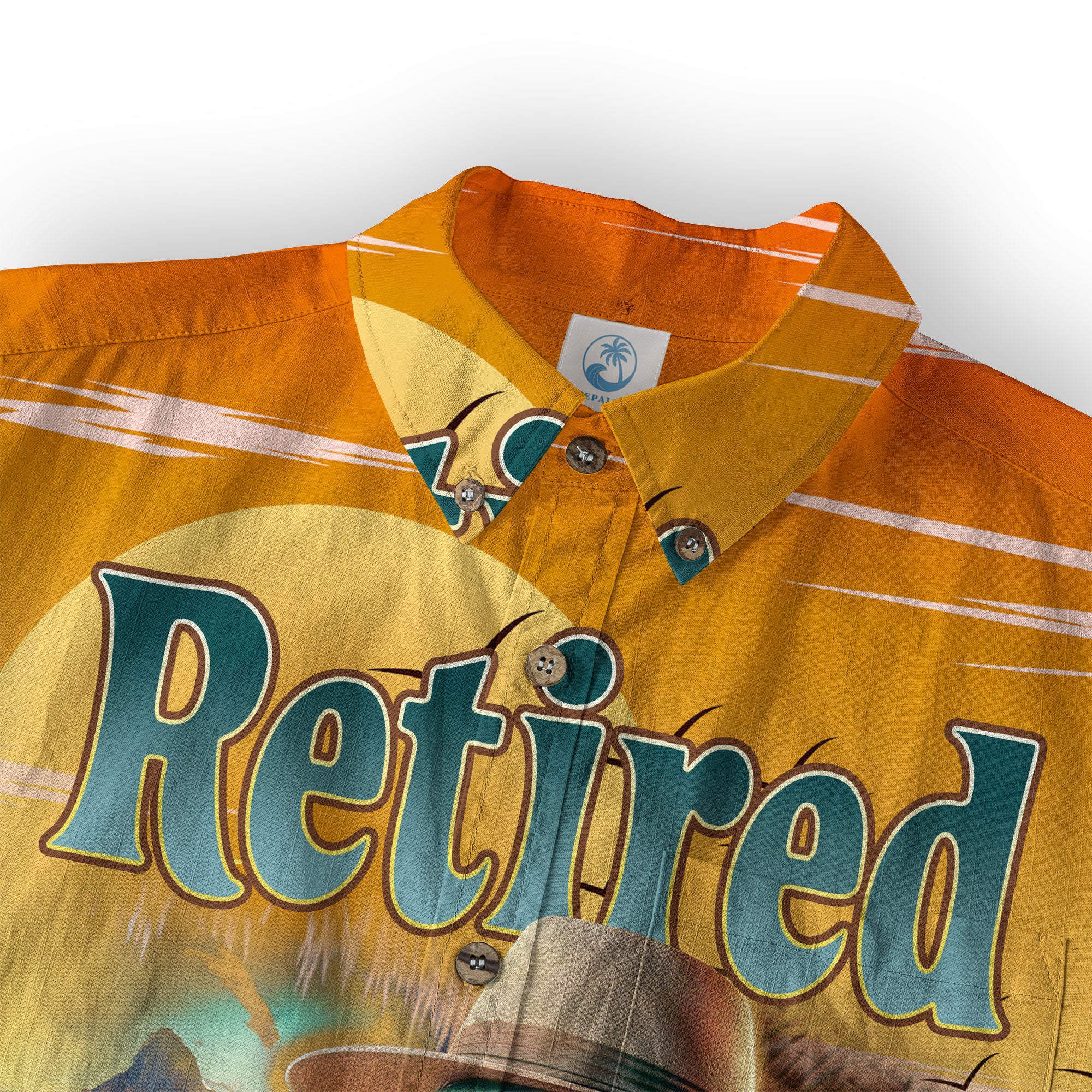 Retired But Not Expired Parrot Hawaiian Shirt, Sunset Parrot Aloha Hawaiian Shirt - The Palmix