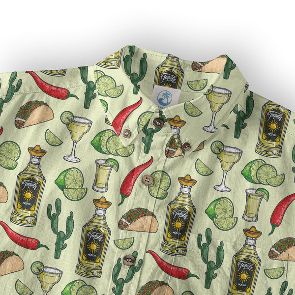 Tequila Cinco De Mayo Pattern Hawaii Shirt - The Palmix
