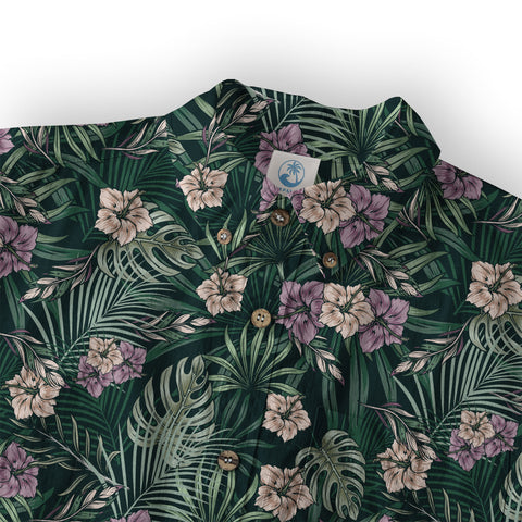 Tropical Aloha Pattern Hawaii Shirt - The Palmix