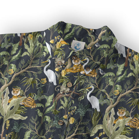 Tropical Jungle Hawaiian Shirt - The Palmix