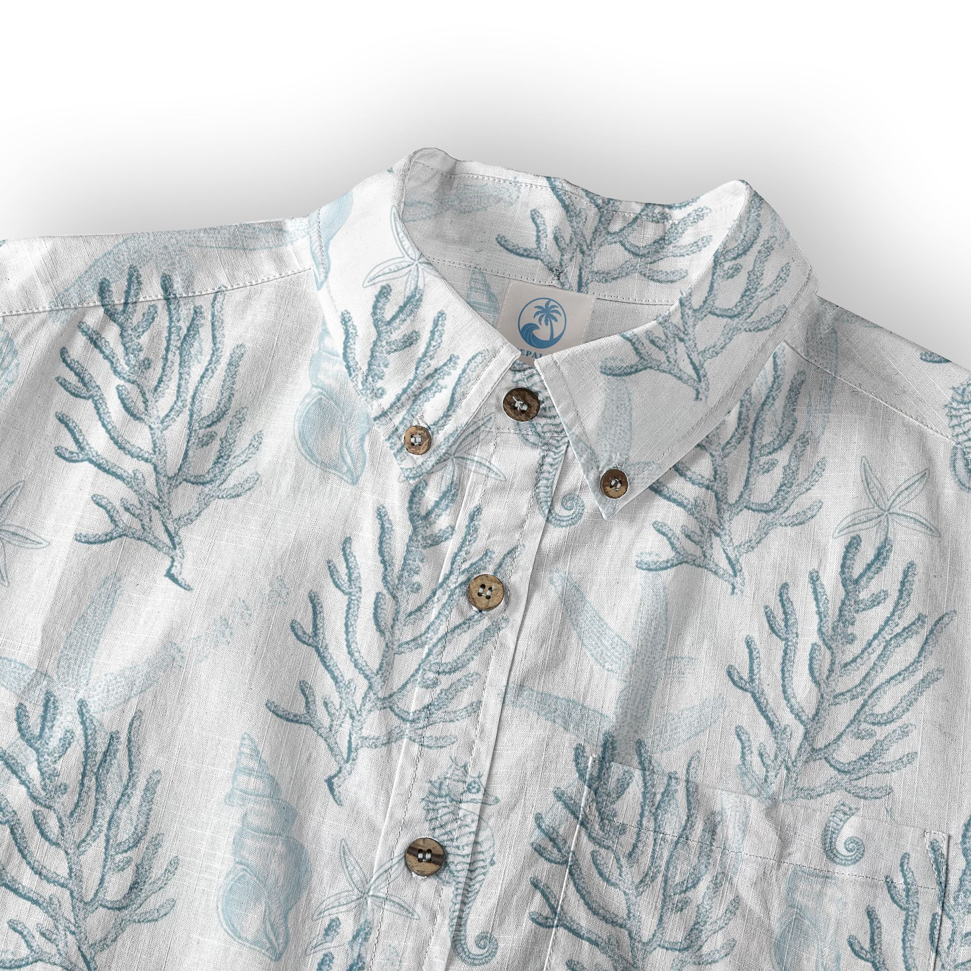 Sea Ocean Animals Women's Hawaiian Shirt, Ocean Animals Hawaiian Shirt - The Palmix