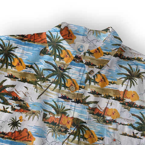 Ocean Animals Hawaiian Shirt for Men Women, Sea Life Aloha Hawaiian Shirt - The Palmix