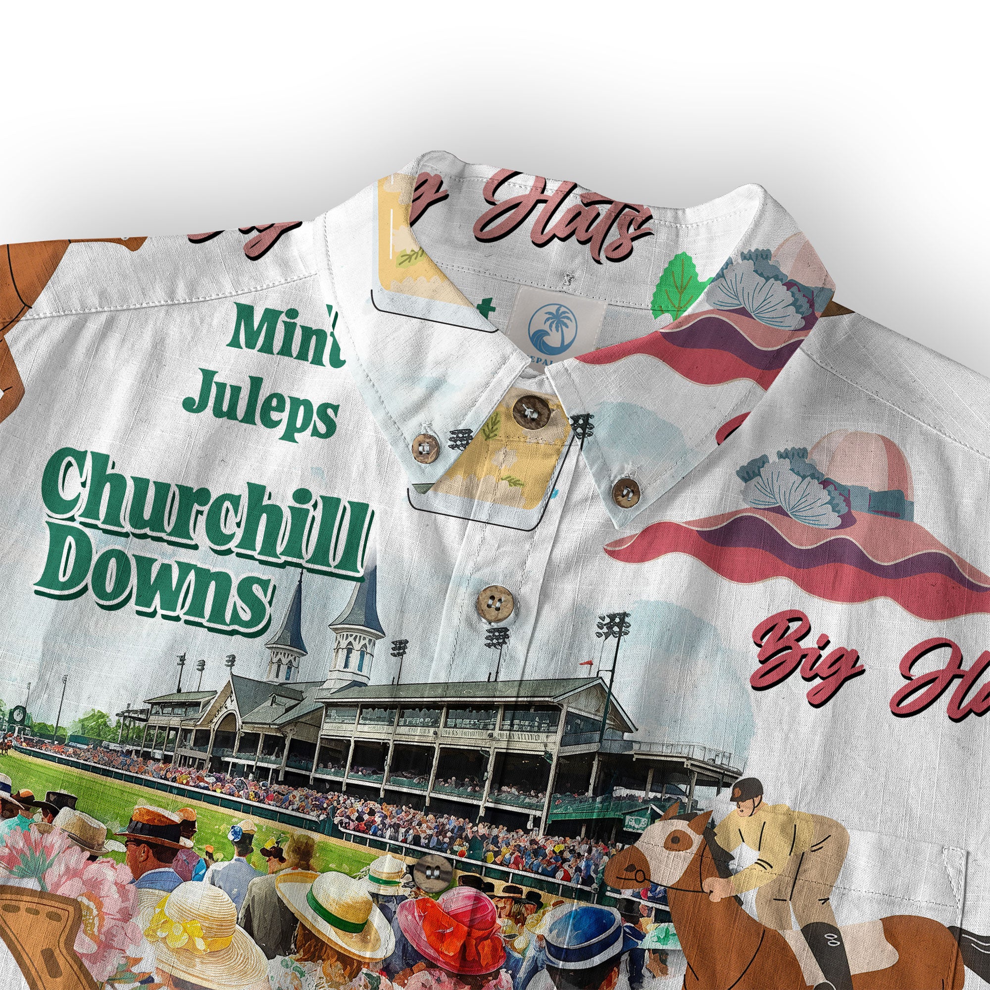 2025 Kentucky Derby Hawaiian Shirt KY Churchill Downs Derby Day Gifts - The Palmix