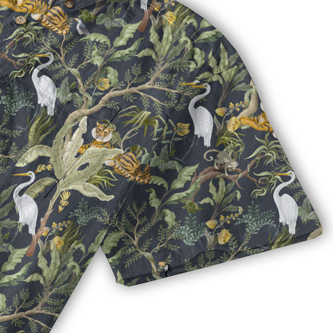 Tropical Jungle Hawaiian Shirt - The Palmix