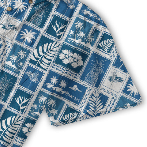 Retro Aloha Flowers Hawaii Shirt, Aloha Pattern Hawaii Shirt - The Palmix
