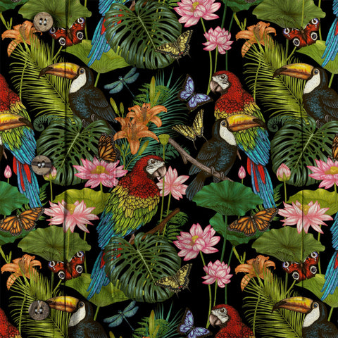 Parrot Hawaiian Button Up Shirt, Aloha Summer Beach Hawaiian Button Down Shirt - The Palmix