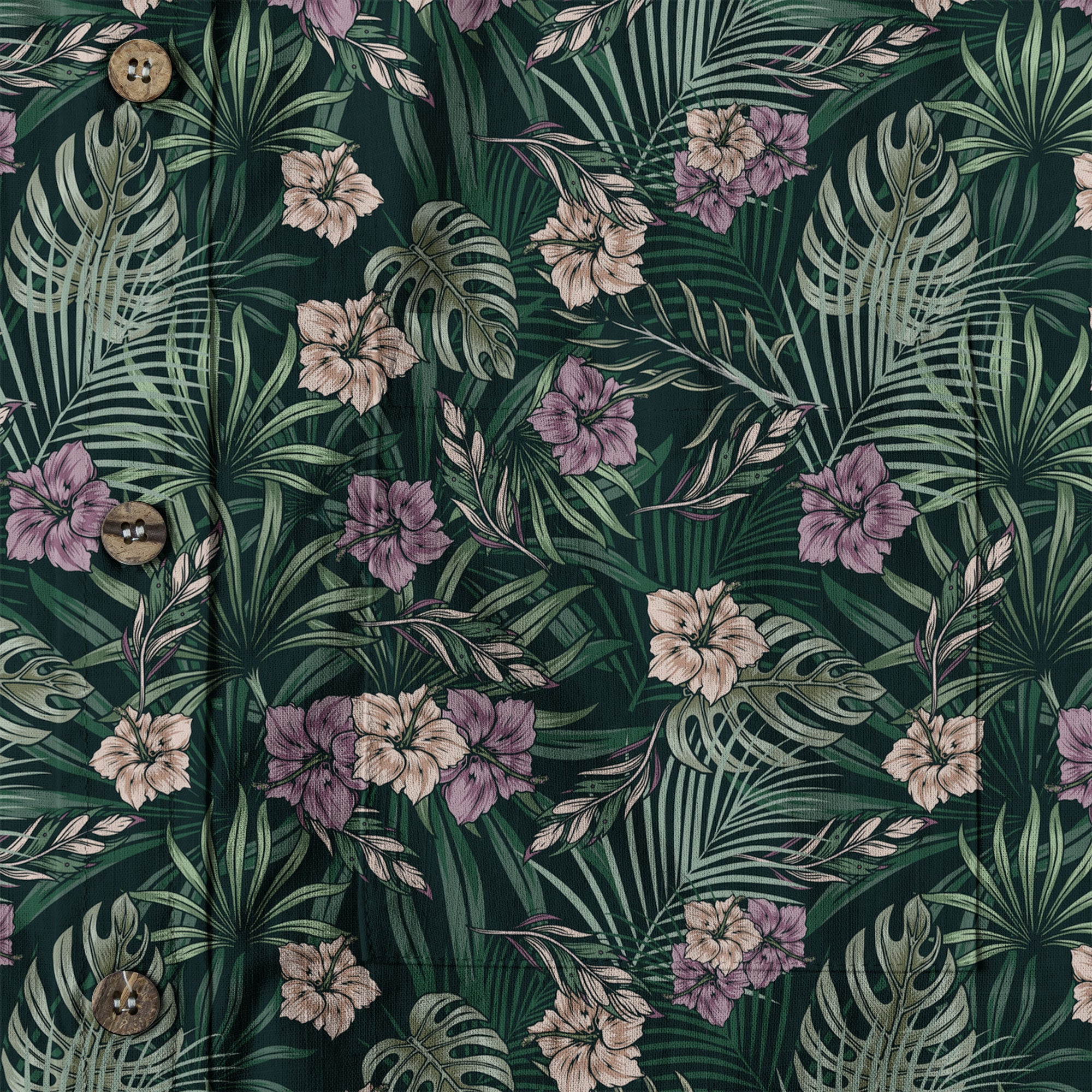 Tropical Aloha Pattern Hawaii Shirt - The Palmix