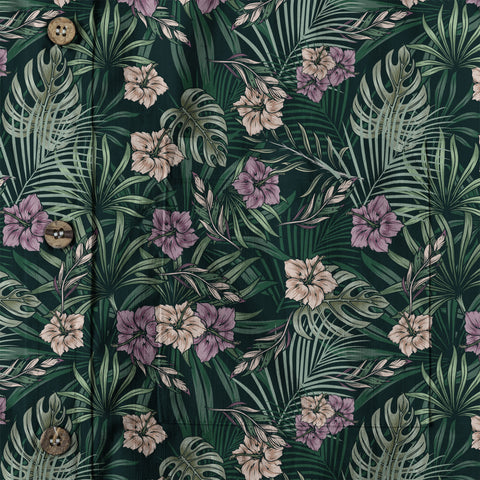 Tropical Aloha Pattern Hawaii Shirt - The Palmix