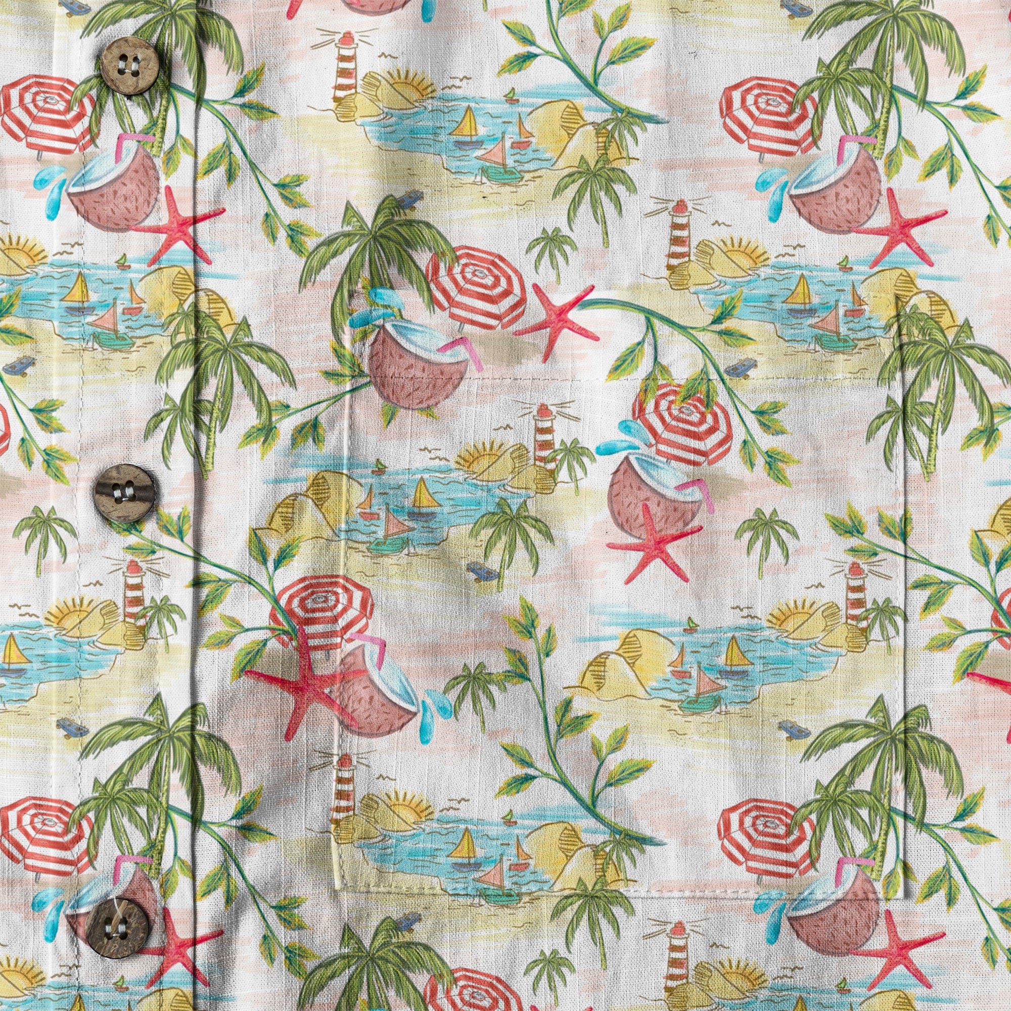 Summer Beach Flowers Hawaii Shirt, Aloha Pattern Hawaii Shirt - The Palmix