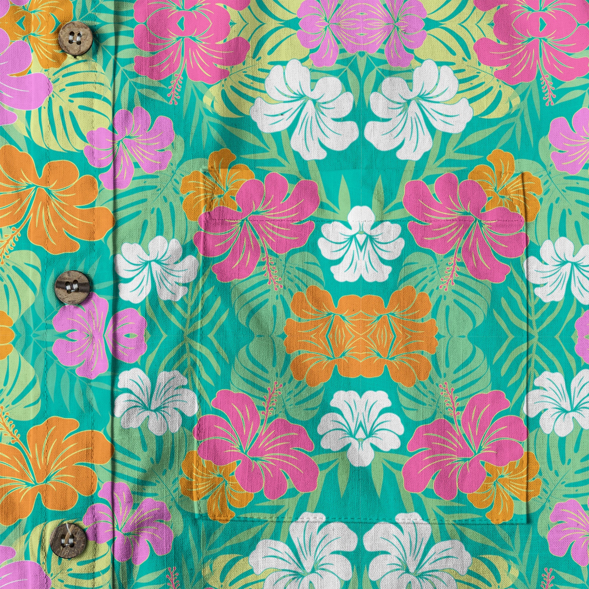 Aloha Flowers Hawaii Shirt, Hibiscus Hawaii Shirt - The Palmix
