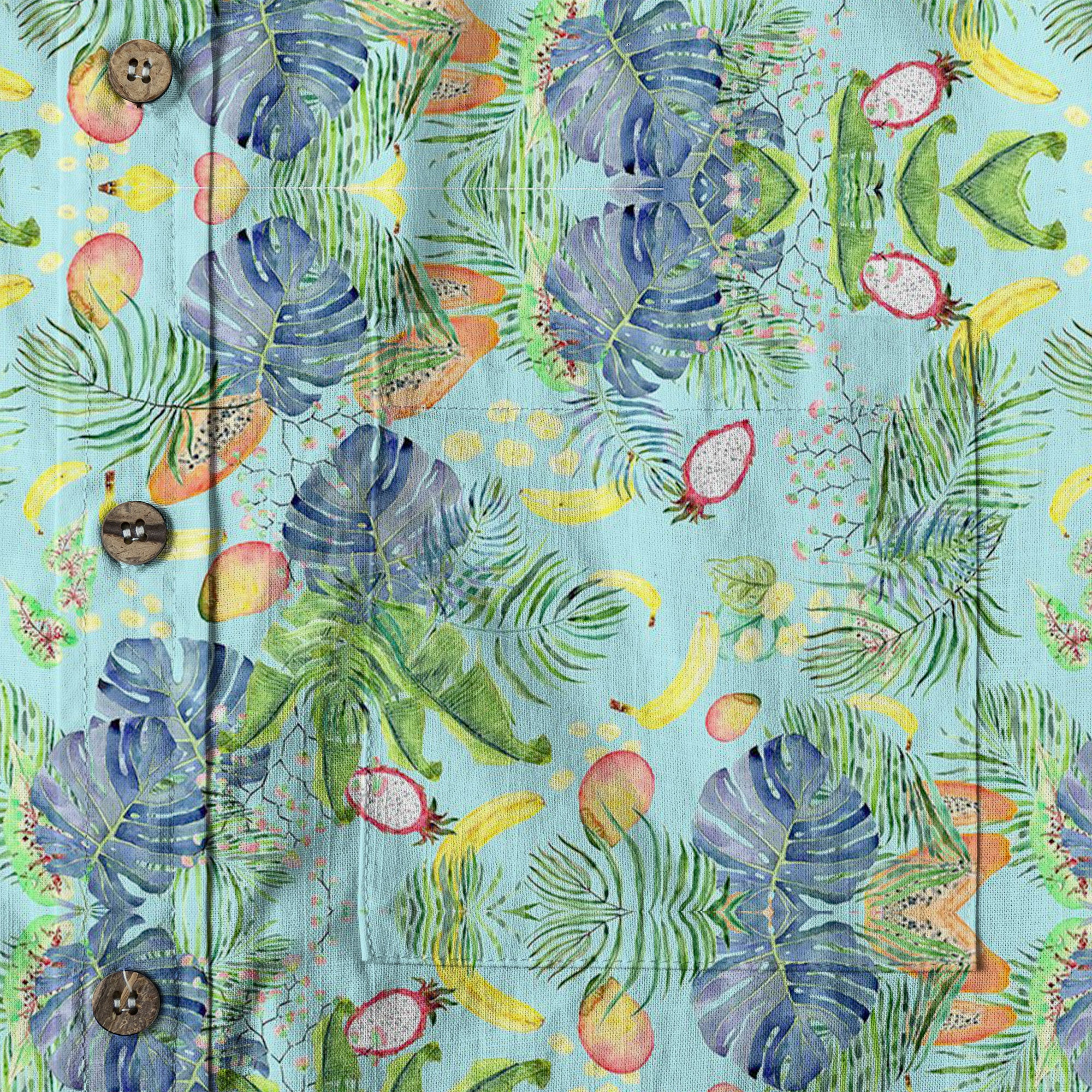 Tiger And Peacock Jungle Aloha Hawaiian Shirt - The Palmix