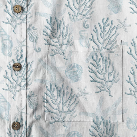 Sea Ocean Animals Women's Hawaiian Shirt, Ocean Animals Hawaiian Shirt - The Palmix
