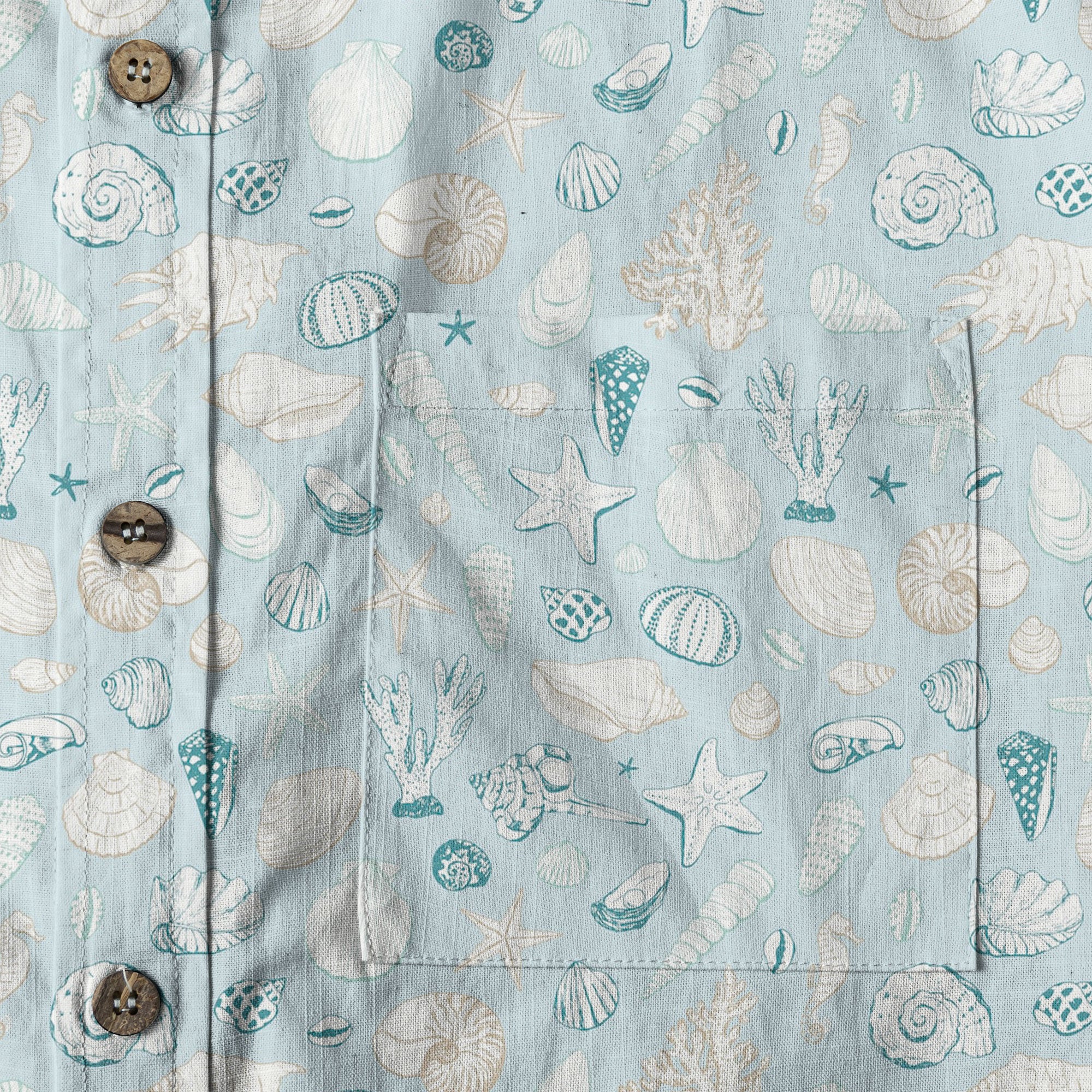 Ocean Animals Hawaiian Shirt for Men Women, Sea Life Aloha Hawaiian Shirt - The Palmix