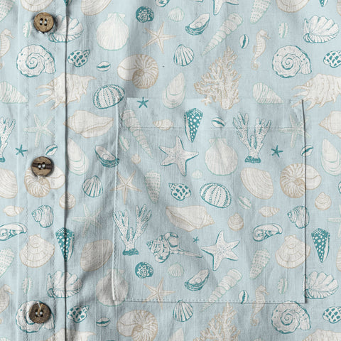 Ocean Animals Hawaiian Shirt for Men Women, Sea Life Aloha Hawaiian Shirt - The Palmix