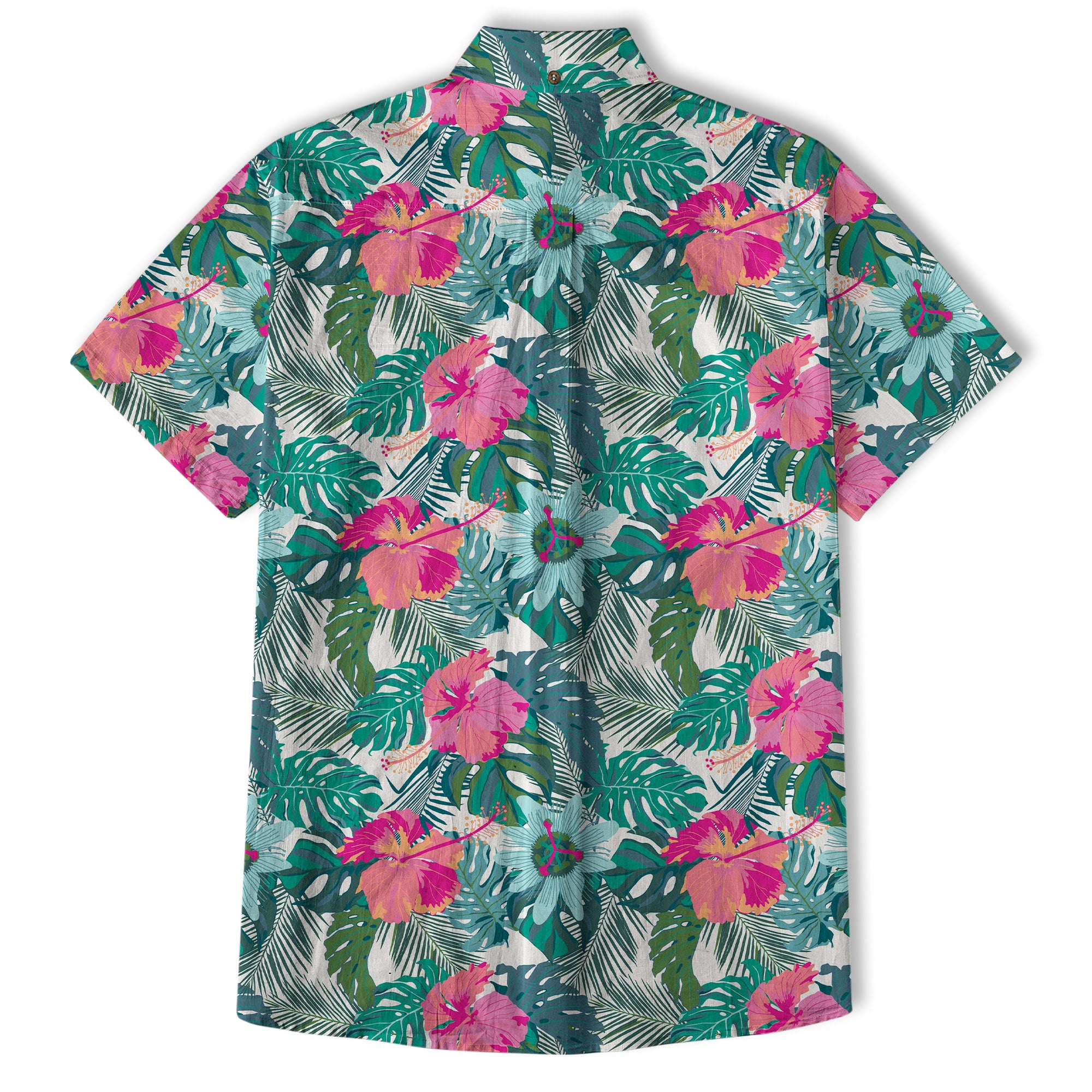 Flowers Hawaii Pattern Shirt, Aloha Hawaiian Shirt - The Palmix