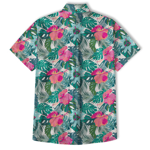 Flowers Hawaii Pattern Shirt, Aloha Hawaiian Shirt - The Palmix