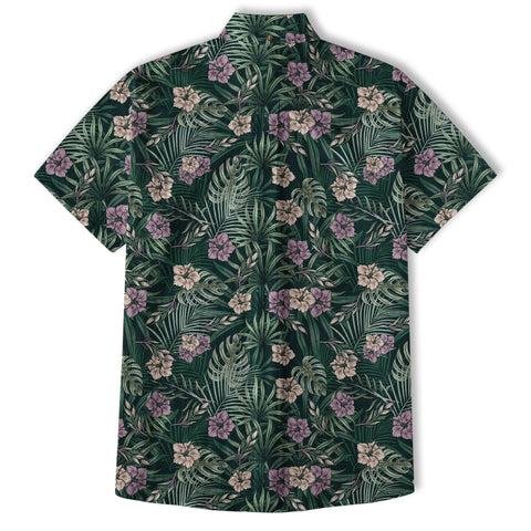 Tropical Aloha Pattern Hawaii Shirt - The Palmix