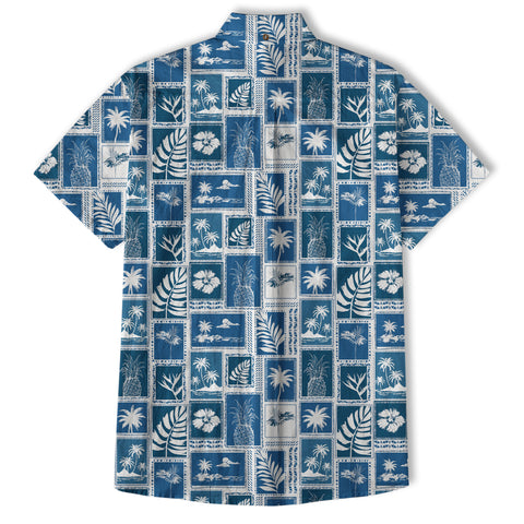 Retro Aloha Flowers Hawaii Shirt, Aloha Pattern Hawaii Shirt - The Palmix