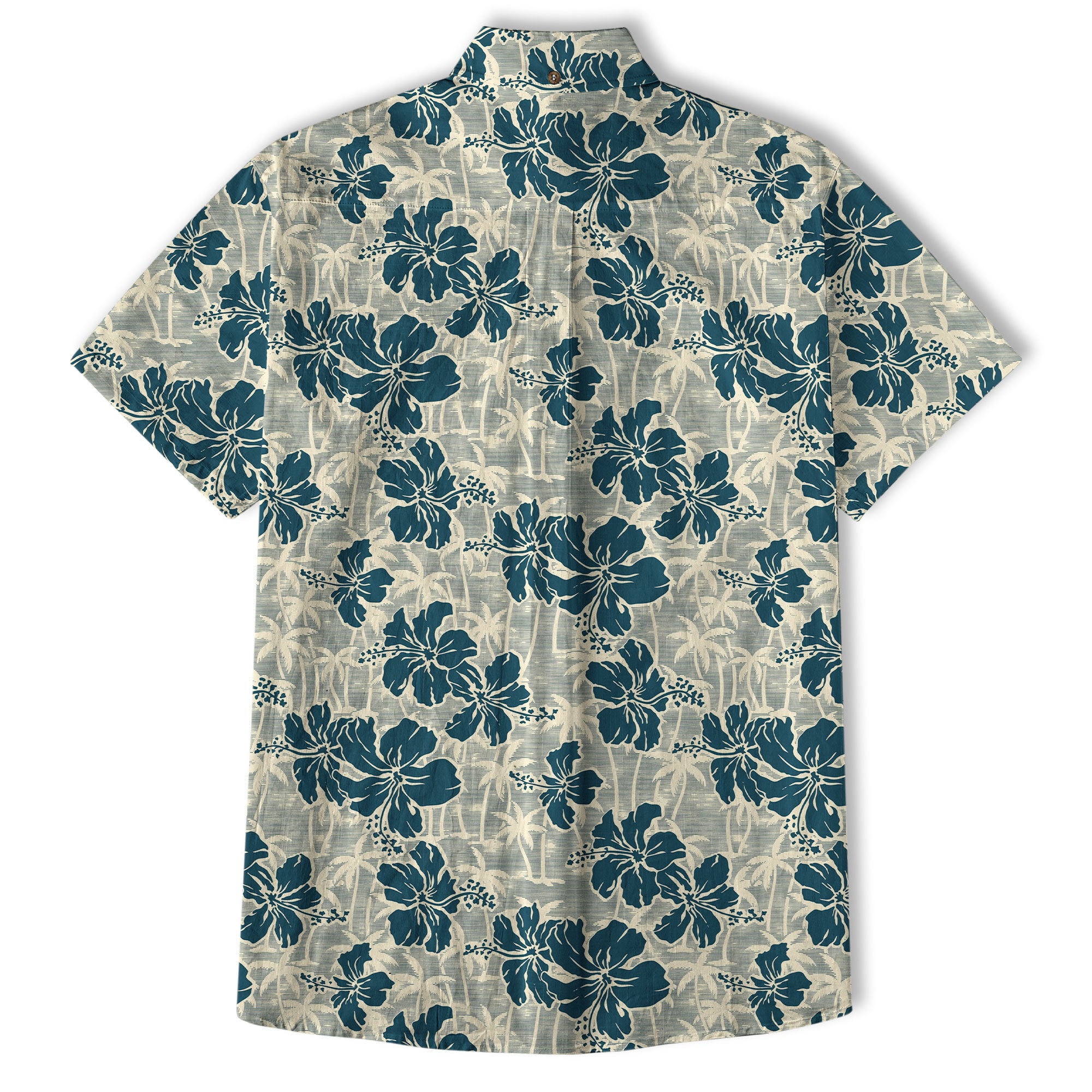 Hibiscus Flowers With Palm Tree Hawaii Shirt - The Palmix