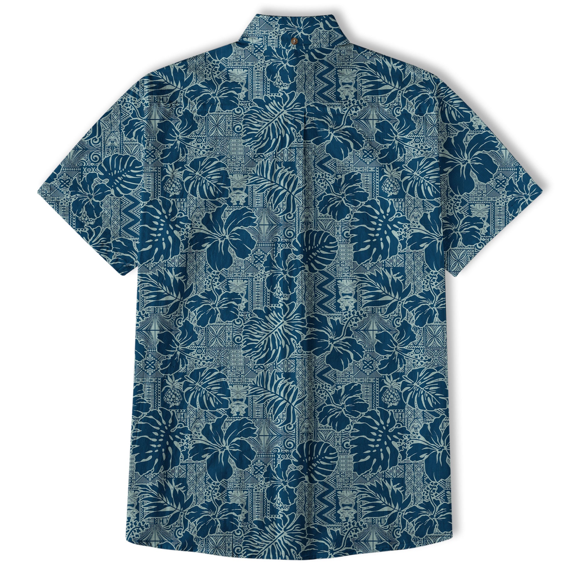 Vintage Hawaiian Style Pattern Hawaii Shirt, Hibiscus Hawaii Shirt - The Palmix