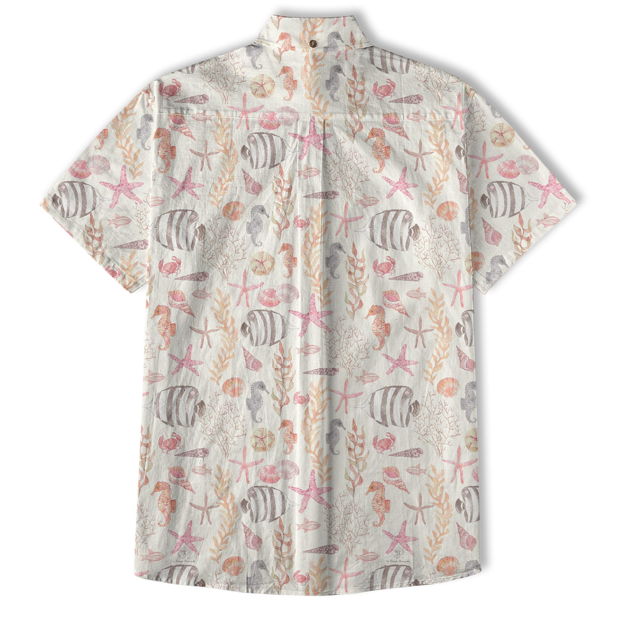 Sea Ocean Animals Women's Hawaiian Shirt, Ocean Animals Hawaiian Shirt - The Palmix